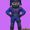 Mô hình 3D Cobra Trooper phong cách Chibi cho người hâm mộ G.I. Joe - Thumbnail 2