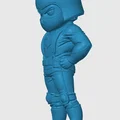 Mô hình 3D Cobra Trooper phong cách Chibi cho người hâm mộ G.I. Joe - Thumbnail 4
