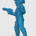 Mô hình Major Blood (G.I. Joe) phong cách Chibi in 3D cực chất - Thumbnail 4