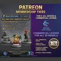 Tượng bán thân Venom - Tượng Marvel - File STL 3D có sẵn support - Thumbnail 9