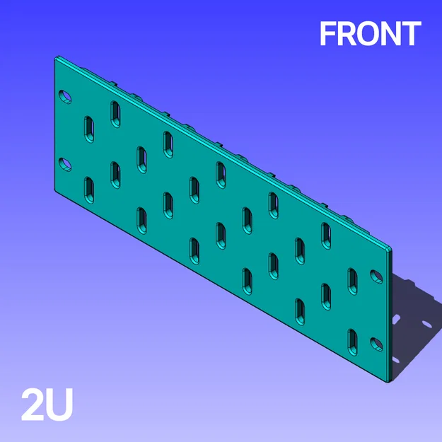 Tấm Pegboard SKADIS cho Tủ Rack 10-inch - Image 6