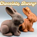 Mô hình chú thỏ sô-cô-la 3D (Choco Bunny) trang trí lễ Phục sinh - Thumbnail 1