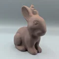 Mô hình chú thỏ sô-cô-la 3D (Choco Bunny) trang trí lễ Phục sinh - Thumbnail 2