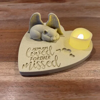 Tượng Thiên Thần Chuột Hamster - Món Quà Kỷ Niệm Yêu Thương Vĩnh Cửu