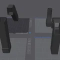 Ống dẫn chất thải 3D cho máy in Anycubic Kobra S1 - Thumbnail 2