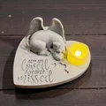 Tượng Thiên Thần Schnauzer Tưởng Niệm - Always Loved Forever Missed - Thumbnail 1