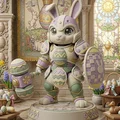 Easter Bunny Warrior – Phiên bản dễ thương - Thumbnail 1