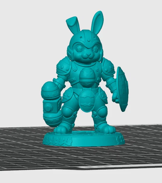 Easter Bunny Warrior – Phiên bản dễ thương - Image 2