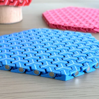 Vải Giáp Họa Tiết Truchet Có Thể Kết Nối