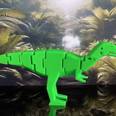 Mô hình khủng long Ceratosaurus Ellioti in liền khối, khớp cổ xoay và đầu nghiêng linh hoạt