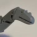 Mô hình khủng long Ceratosaurus Ellioti in liền khối, khớp cổ xoay và đầu nghiêng linh hoạt - Thumbnail 4