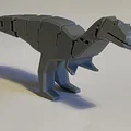 Mô hình khủng long Ceratosaurus Ellioti in liền khối, khớp cổ xoay và đầu nghiêng linh hoạt - Thumbnail 5