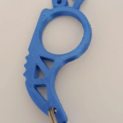 Móc khóa Keyrambit số 67 in 3D cực chất và cá tính