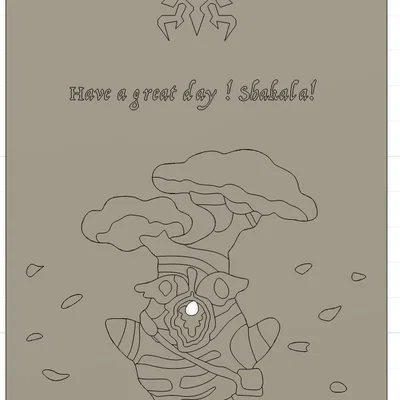 Thẻ Hestu (Hestu Card) in 3D - Món quà nhỏ xinh cho fan Zelda