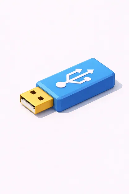 Mô hình USB phong cách Low Poly độc đáo dành cho trang trí và làm game - Image 1
