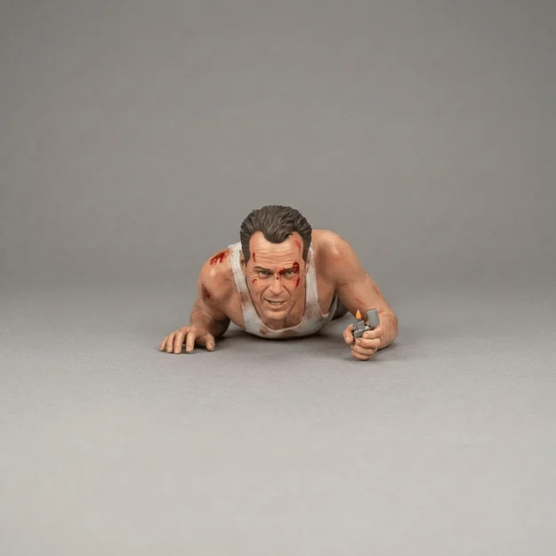 Mô hình Die Hard John McClane trong ống thông gió (1988) cực chất - Image 3