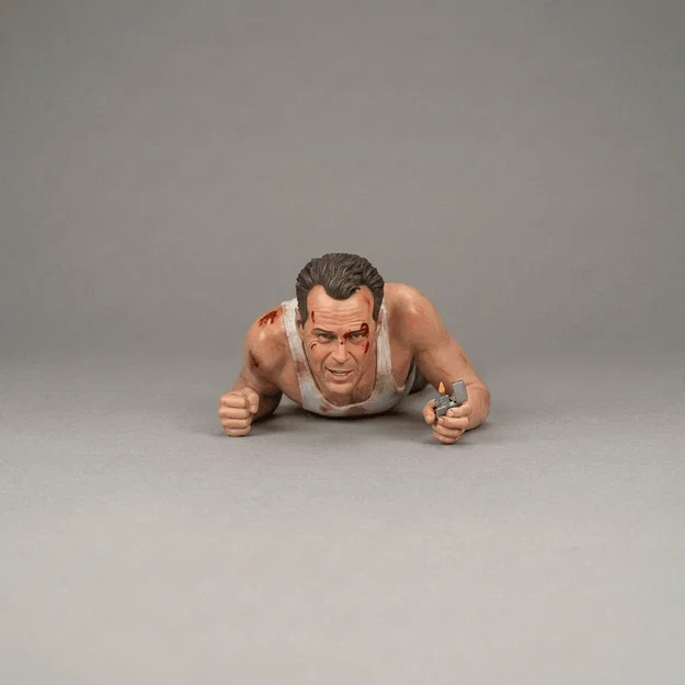 Mô hình Die Hard John McClane trong ống thông gió (1988) cực chất - Image 4