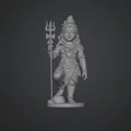 Mô hình 3D Thần Shiva (Shiva Deity) - Tượng trang trí tinh xảo - Thumbnail 1