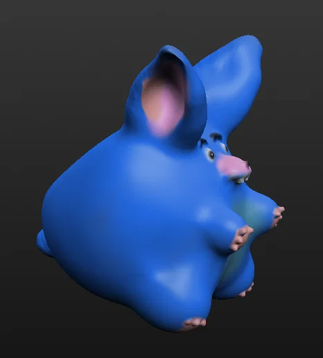 Mô hình chú thỏ (Rabit) hoạt hình ngộ nghĩnh in 3D - Image 2
