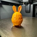Mô hình thỏ con chui ra từ trứng Phục sinh (3D Print) - Thumbnail 1