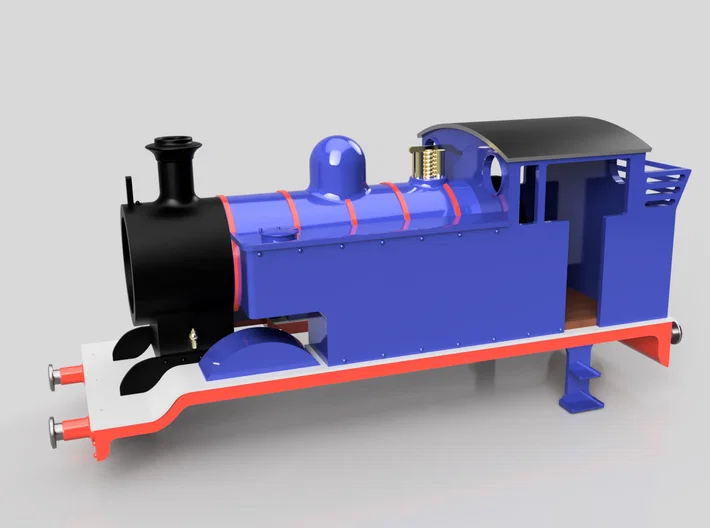 Vỏ đầu máy "Lil Tommo" tỉ lệ 1:76 OO - Image 3