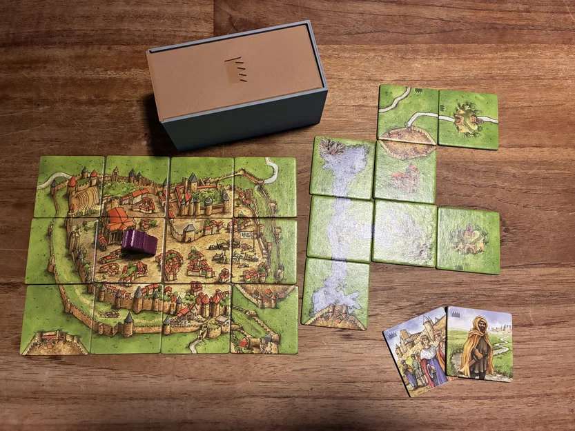 Hộp đựng bộ mở rộng Carcassonne: Count, King & Robber in 3D - Image 1
