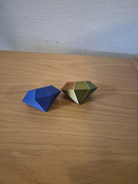 Mô hình trang trí kim cương 3D độc đáo và tinh tế - Image 2