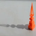 Mô hình chóp trang trí Obelisk - Thumbnail 1