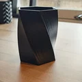 Ống cắm bút hình học xoắn / Khay để đồ văn phòng (Không cần support) - Thumbnail 3