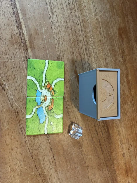 Hộp đựng thẻ game Carcassonne: The School tiện lợi - Image 1