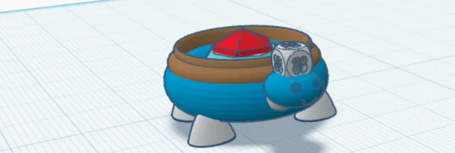 Mô hình Alien trang trí 3D dễ thương cho bàn học và làm việc - Image 1