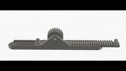 Bộ Trượt Thanh Răng & Bánh Răng (Gear Rack & Pinion Slider) - Image 1