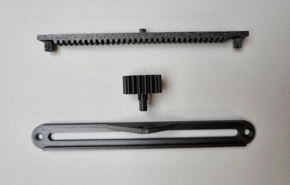 Bộ Trượt Thanh Răng & Bánh Răng (Gear Rack & Pinion Slider) - Image 2