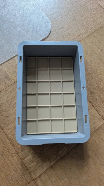 Đế lót Gridfinity cho hộp lưu trữ Surplus Eurobox 30x20cm - Image 2