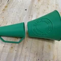 Loa Phóng Thanh (Megaphone) có Logo Singing Resistance, Thiết kế 2 phần - Thumbnail 2