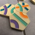 Bộ cờ Tantrix boardgame gắn nam châm tự in 3D - Thumbnail 4