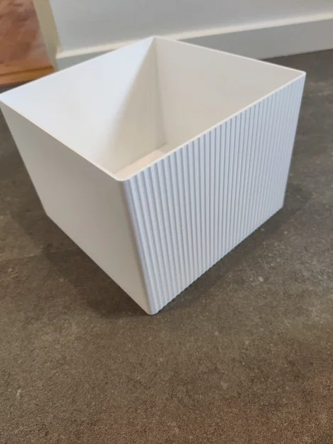 Hộp Lưu Trữ Hiện Đại Vân Nổi (Ribbed Modern Storage Box) - Image 1