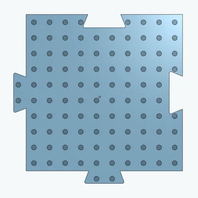 Bảng Chặn Len (Blocking Board) - Kiểu Mảnh Ghép Jigsaw