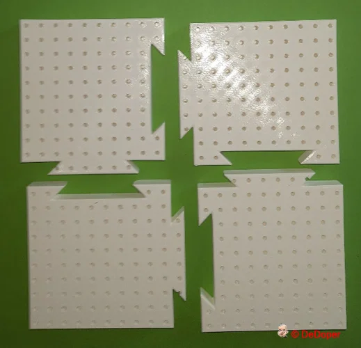 Bảng chặn đan móc 22 cm chia nhiều phần dành cho máy in Prusa Mini - Image 1