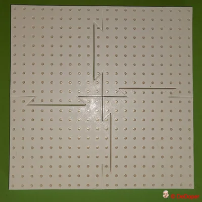 Bảng chặn đan móc 22 cm chia nhiều phần dành cho máy in Prusa Mini