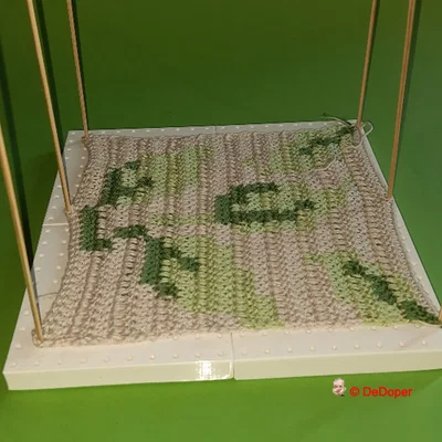 Bảng chặn đan móc 22 cm chia nhiều phần dành cho máy in Prusa Mini