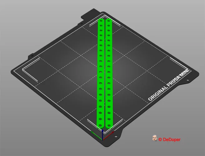 Bảng chặn đan móc 22 cm chia nhiều phần dành cho máy in Prusa Mini - Image 14