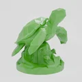 Mô hình Rùa Biển Low Poly tuyệt đẹp - Thumbnail 2