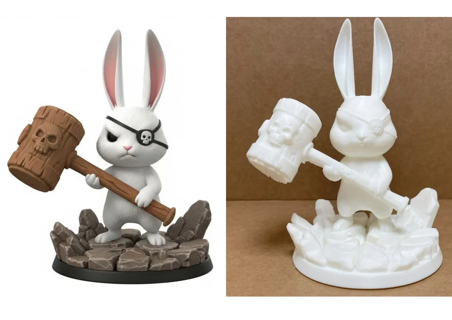 Bunny Warrior: Chú Thỏ Chiến Binh Cầm Búa Đầu Lâu - Image 1