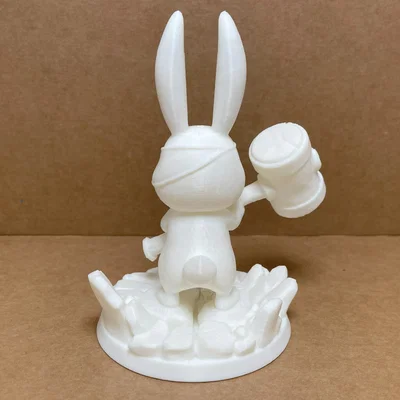 Bunny Warrior: Chú Thỏ Chiến Binh Cầm Búa Đầu Lâu
