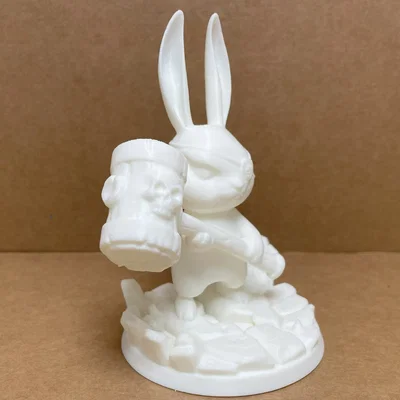 Bunny Warrior: Chú Thỏ Chiến Binh Cầm Búa Đầu Lâu