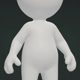 Mô hình nhân vật Mini Person dễ thương cho máy in 3D