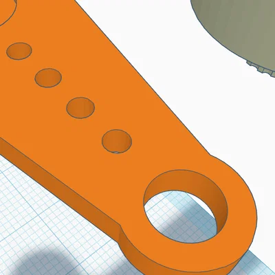 Tay Đòn 3D In Cho Micro Servo 9g Hỗ Trợ Ốc M3