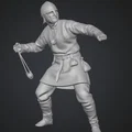 Mô hình 3D Chiến binh Anh Quốc (English Sling Warrior) độc đáo - Thumbnail 1