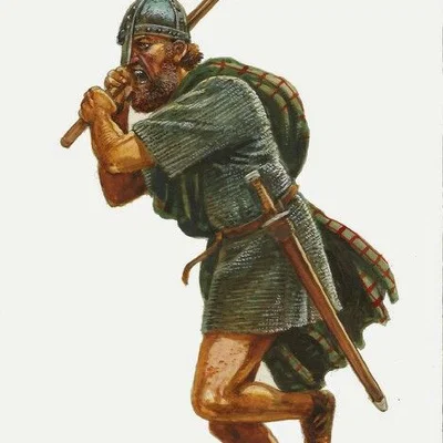 Mô hình 3D chiến binh Viking Norse-Gael cực chi tiết cho in Resin